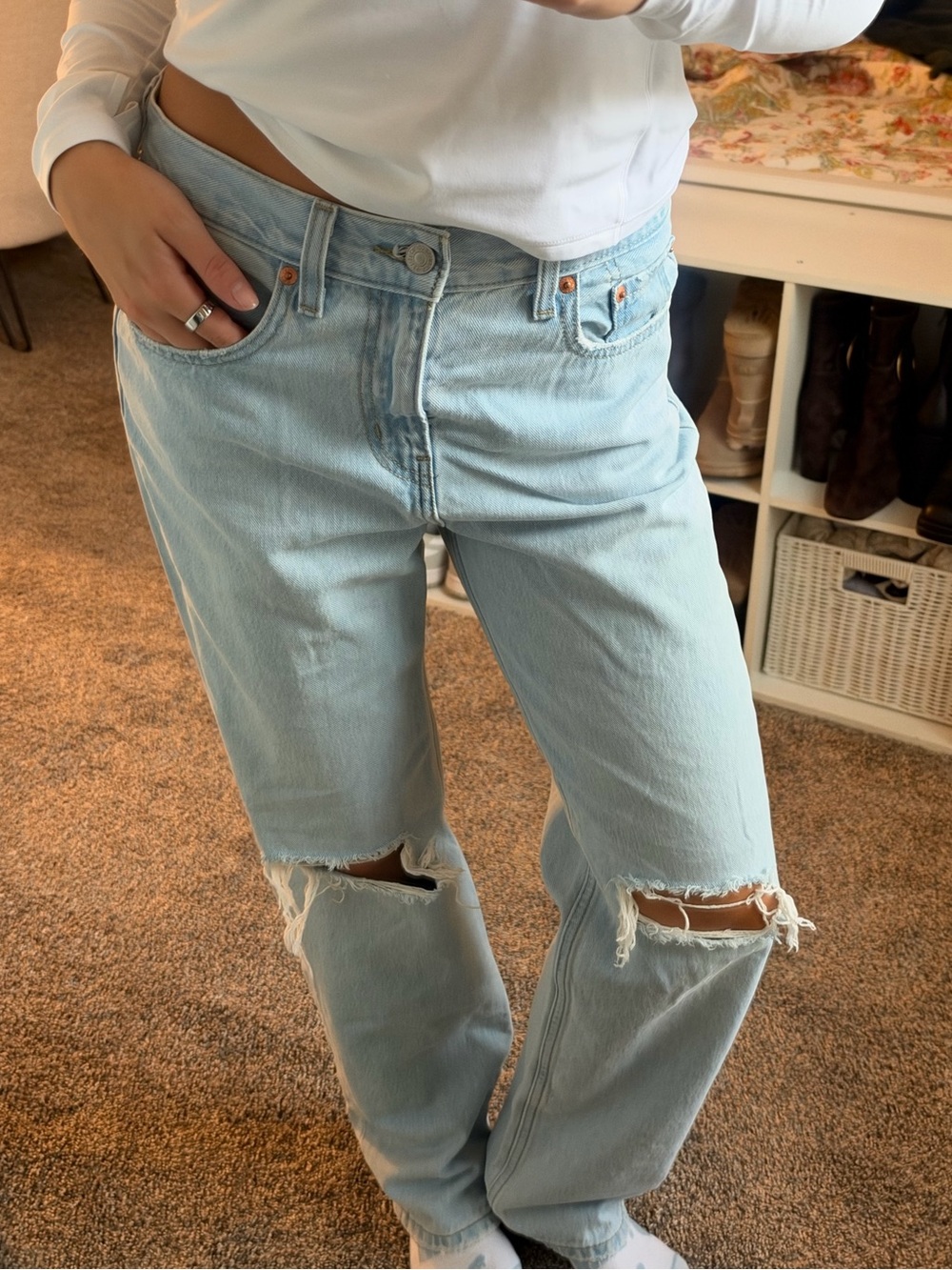 Levi's Low Pro Straight Jean